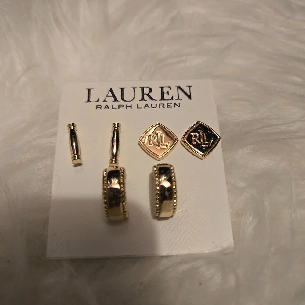 Ralph Lauren Earring Set - Picture 1 of 3